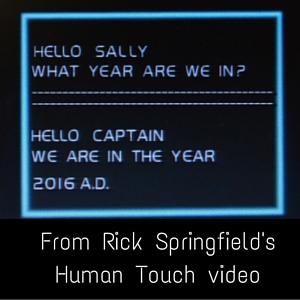 From Rick Springfield's Human Touch video
