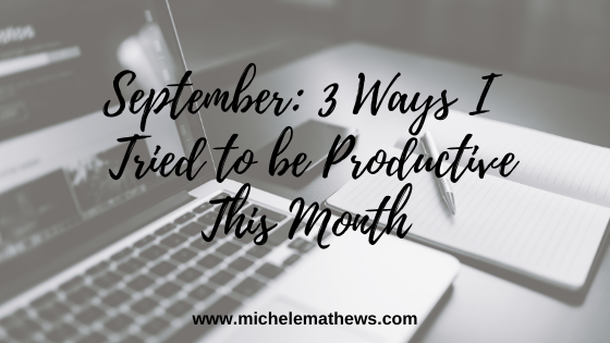 September lifestyle productive writer